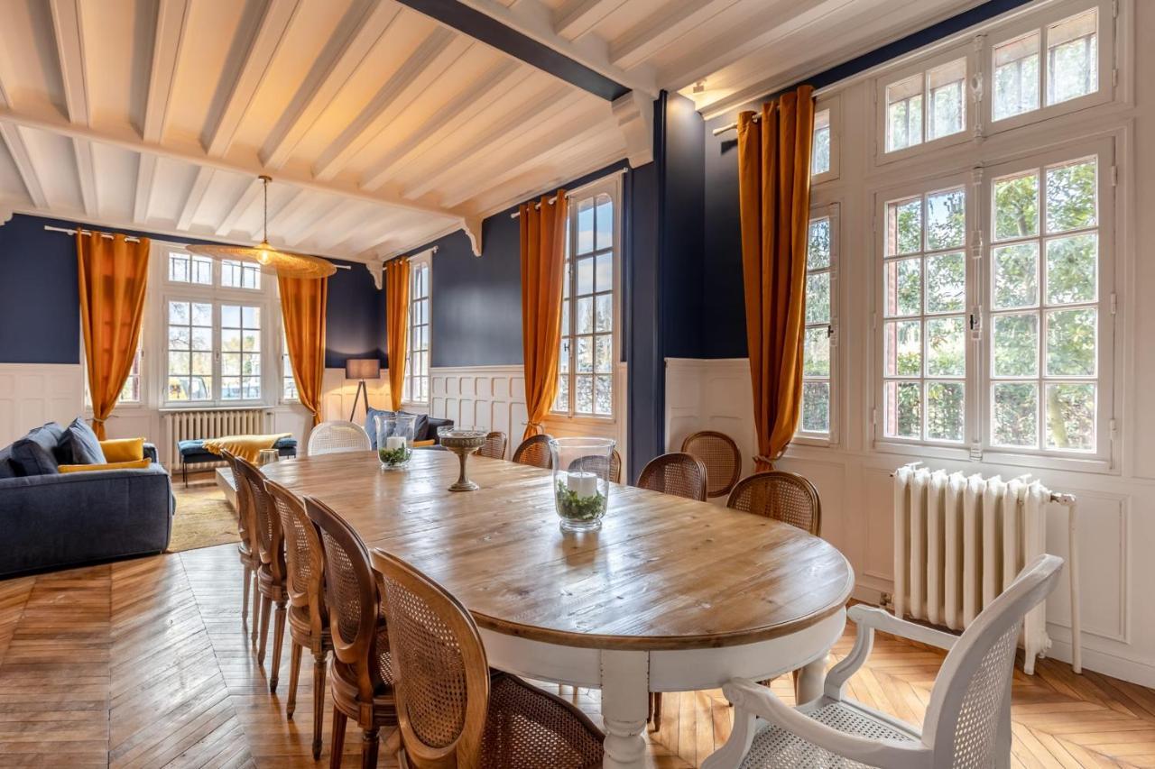 Villa Le Manoir Des Embruns 14P - Location N1- Terrace- Public Parking 2 Min à Honfleur Extérieur photo