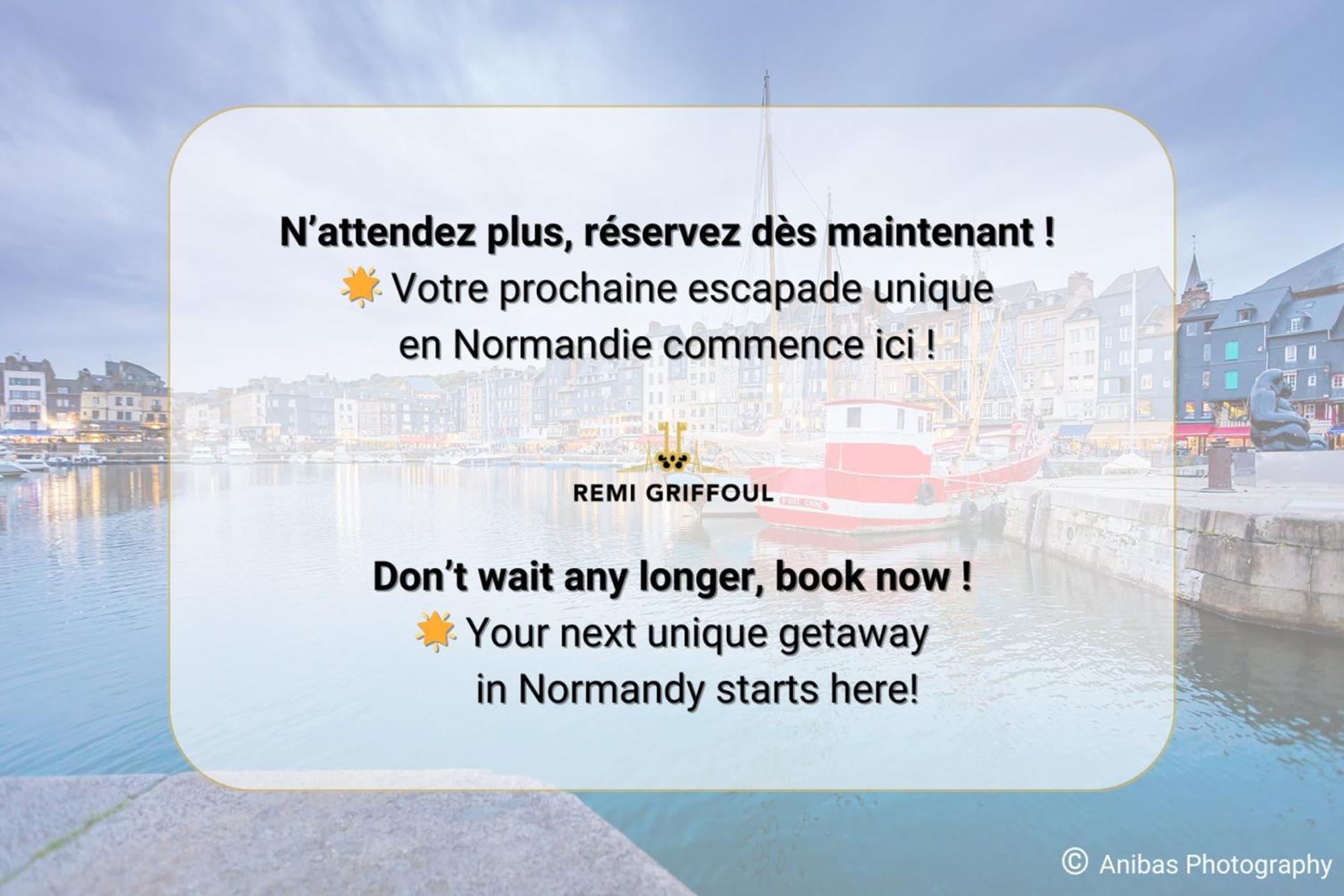 Villa Le Manoir Des Embruns 14P - Location N1- Terrace- Public Parking 2 Min à Honfleur Extérieur photo